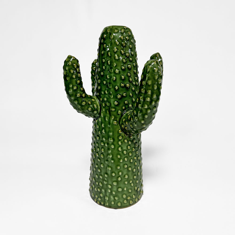 Ceramic Cactus Shaped Decorative Accessory